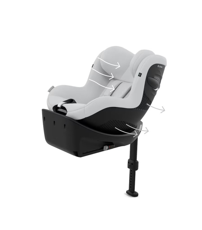 Cybex Sirona Gi i-Size — Silla giratoria 360°