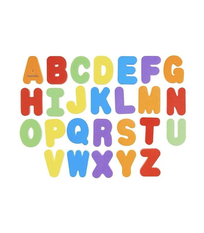 Letras y Números para el baño adherentes, Pack 36 unidades