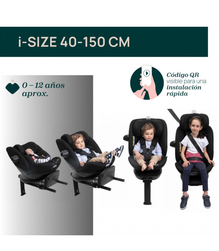 Chicco EverOne i-Size — Silla giratoria 0-12 