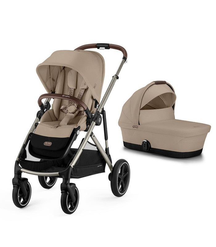 Cybex Gazelle S Dúo · Capazo y silla, modo tienda | Nenelandia