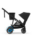 Dúo Cybex e-Gazelle S eléctrico gemelar + capazo | Nenelandia