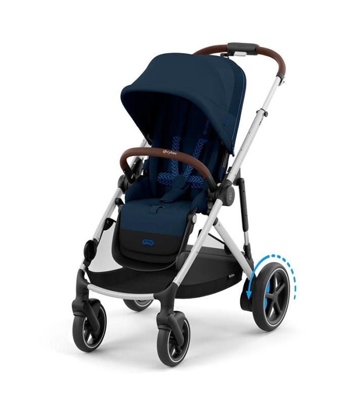 Dúo Cybex e-Gazelle S eléctrico gemelar + capazo | Nenelandia