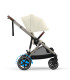 Dúo Cybex e-Gazelle S eléctrico gemelar + capazo | Nenelandia