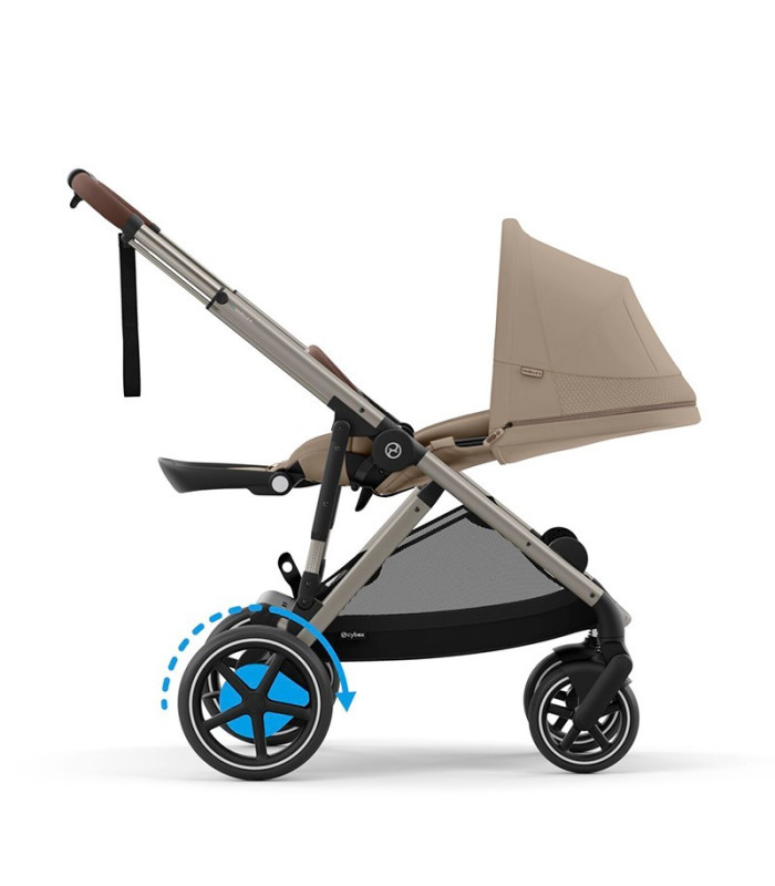Dúo Cybex e-Gazelle S eléctrico gemelar + capazo | Nenelandia