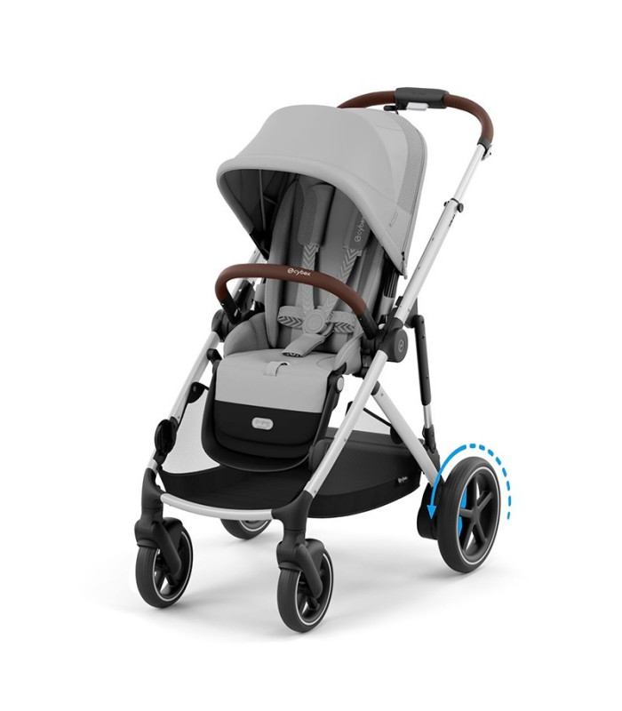 Dúo Cybex e-Gazelle S eléctrico gemelar + capazo | Nenelandia