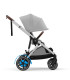 Dúo Cybex e-Gazelle S eléctrico gemelar + capazo | Nenelandia