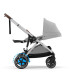 Dúo Cybex e-Gazelle S eléctrico gemelar + capazo | Nenelandia