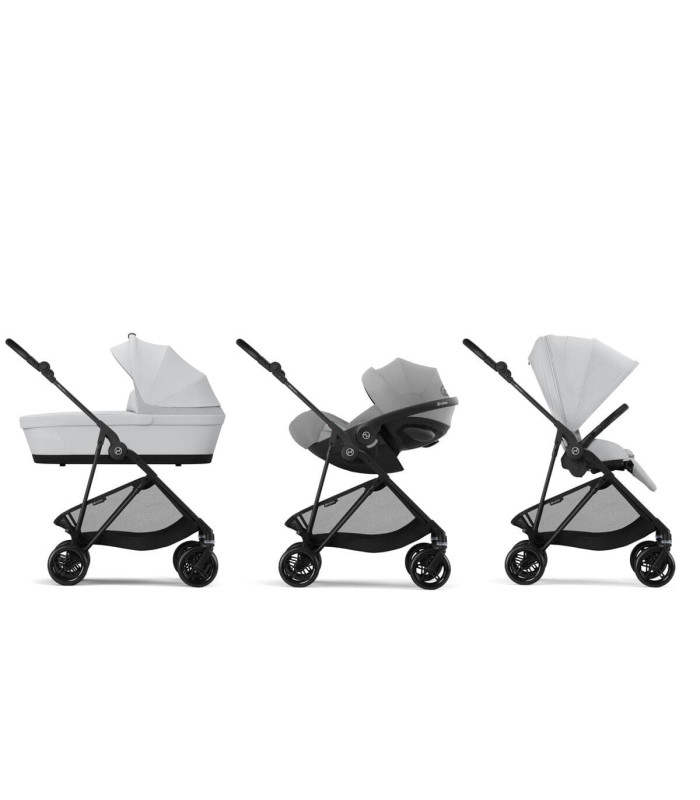 Cybex Melio Carbon Dúo | Carrito ultraligero 5,9 kg | Nenelandia
