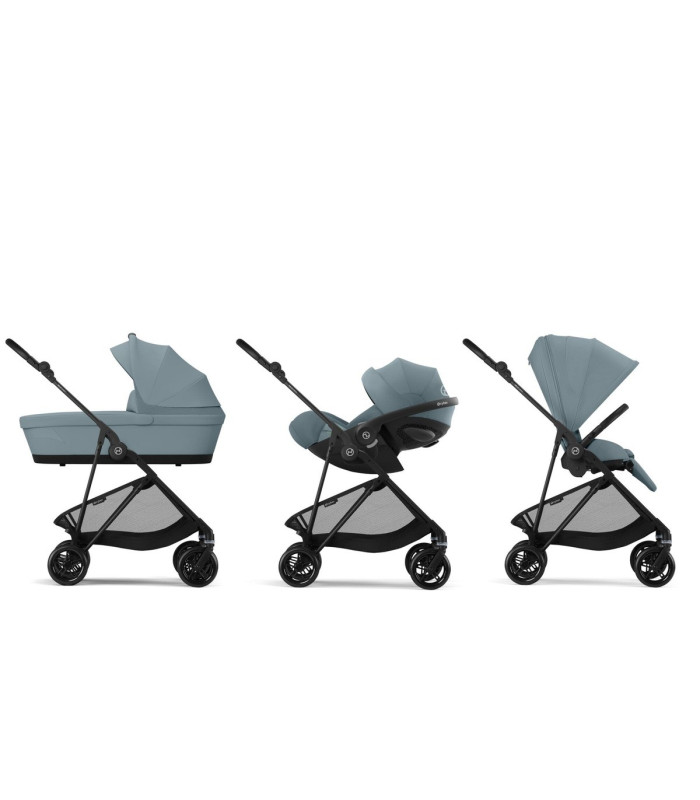 Cybex Melio Carbon Dúo | Carrito ultraligero 5,9 kg | Nenelandia