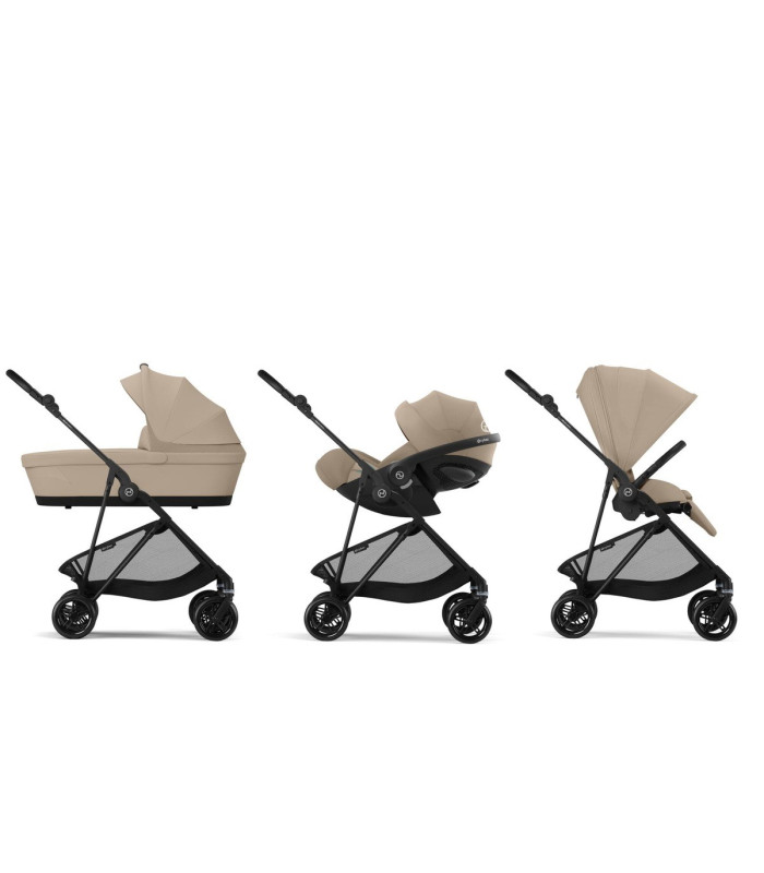Cybex Melio Carbon Dúo | Carrito ultraligero 5,9 kg | Nenelandia