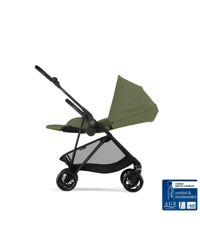 Cybex Melio Carbon Dúo | Carrito ultraligero 5,9 kg | Nenelandia