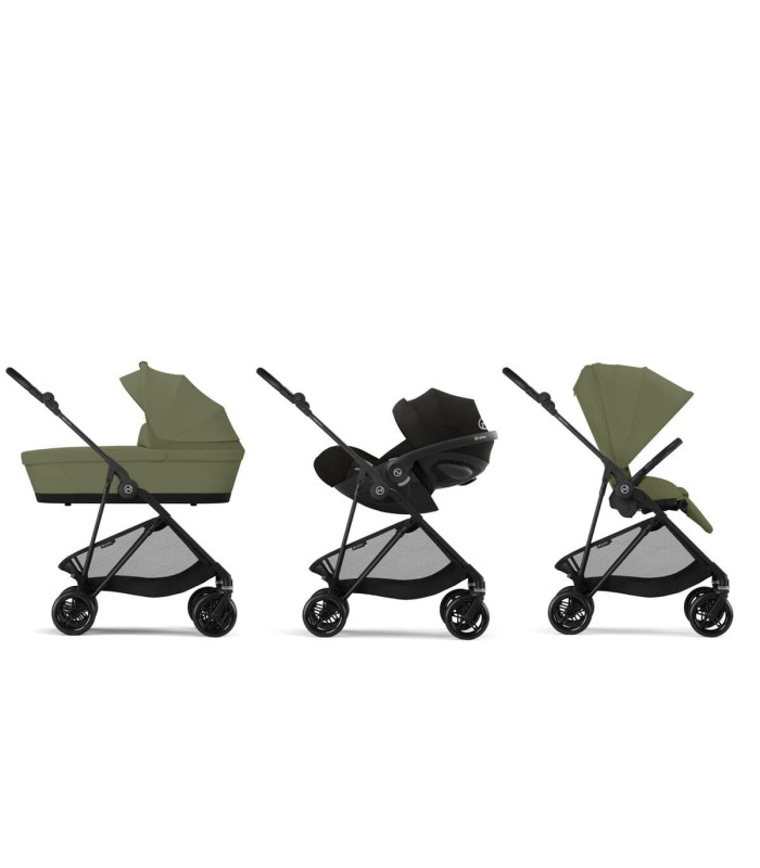 Cybex Melio Carbon Dúo | Carrito ultraligero 5,9 kg | Nenelandia