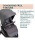 Carro de bebé Chicco Bellagio 2 piezas | Silla + Capazo Flexi | Nenelandia