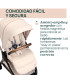 Carro de bebé Chicco Bellagio 2 piezas | Silla + Capazo Flexi | Nenelandia