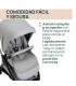 Carro de bebé Chicco Bellagio 2 piezas | Silla + Capazo Flexi | Nenelandia