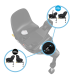 Pack Fame + Pebble 360 Pro² + Base | Travel System Maxi-Cosi | Nenelandia