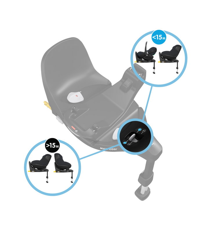 Pack Fame + Pebble 360 Pro² + Base | Travel System Maxi-Cosi | Nenelandia