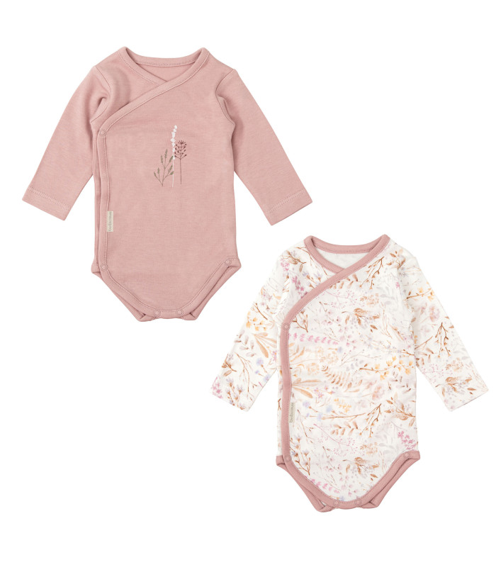Body bebé manga larga pack 2 0-1 Mes Niza | Nenelandia
