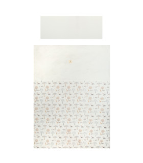 Funda nordica cuna + Funda almohada Tanzania | Nenelandia