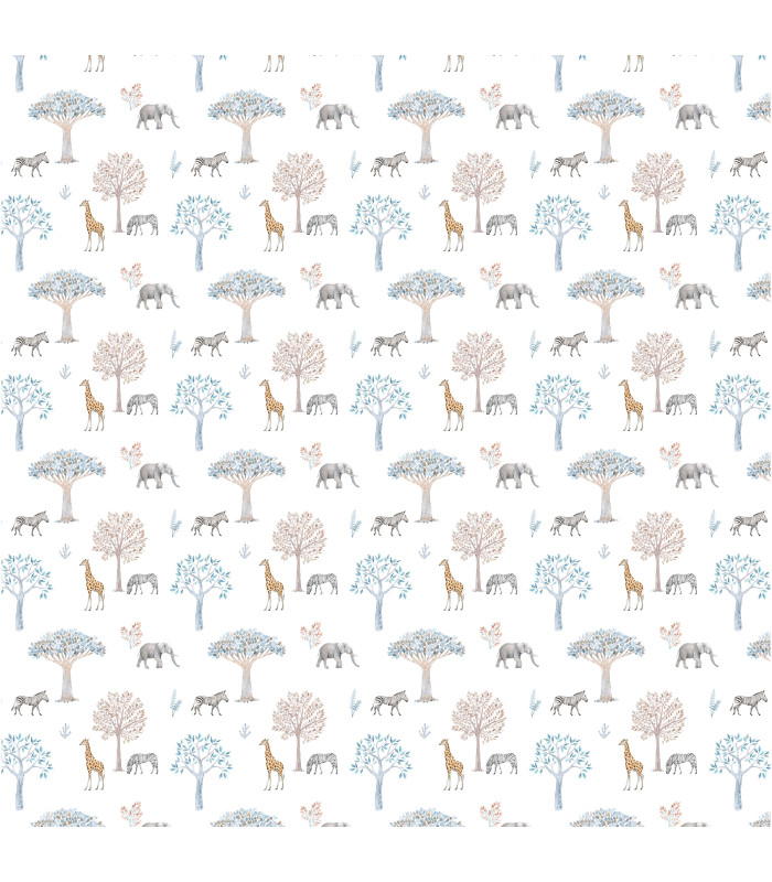 Mural textil decorativo Tanzania · Bimbidreams | Nenelandia