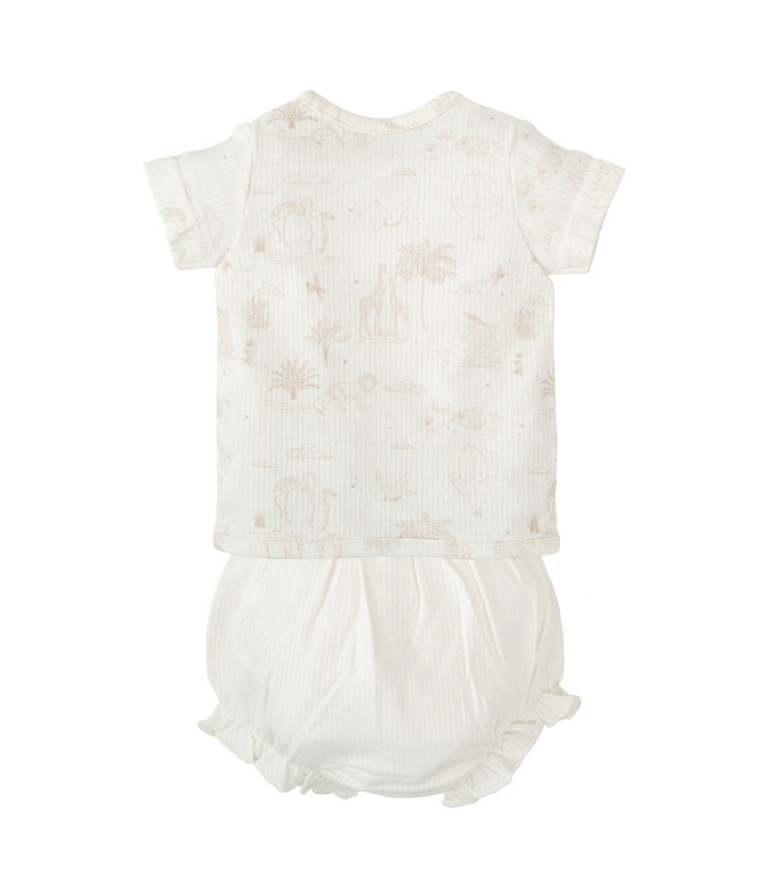 Set Jubón y ranita 0-1 Mes Noé · Bimbidreams | Nenelandia