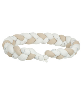 Protector de cuna trenza Tanzania · Bimbidreams | Nenelandia