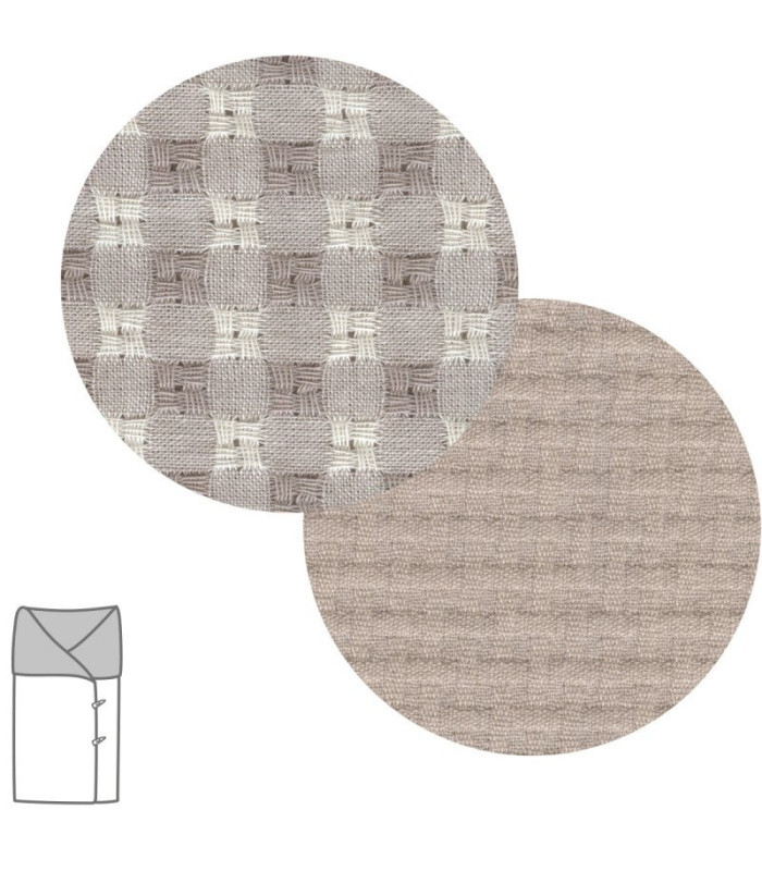 Saco Capazo X Sin Capucha Vicky Beige 33X70X5 Cm