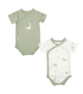 Body bebé manga corta pack 2 0-1 Mes Trex · Bimbidreams