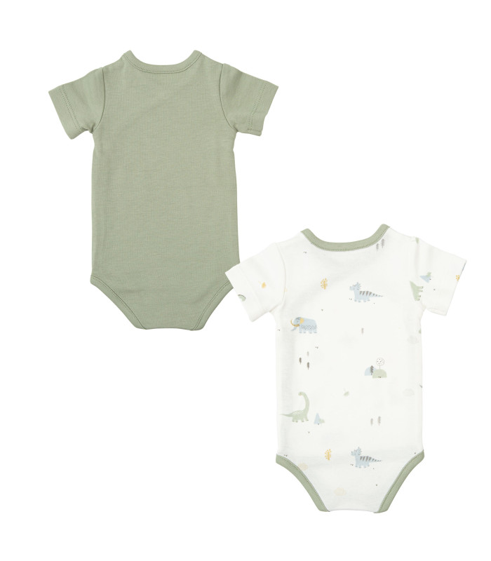 Body bebé manga corta pack 2 0-1 Mes Trex · Bimbidreams