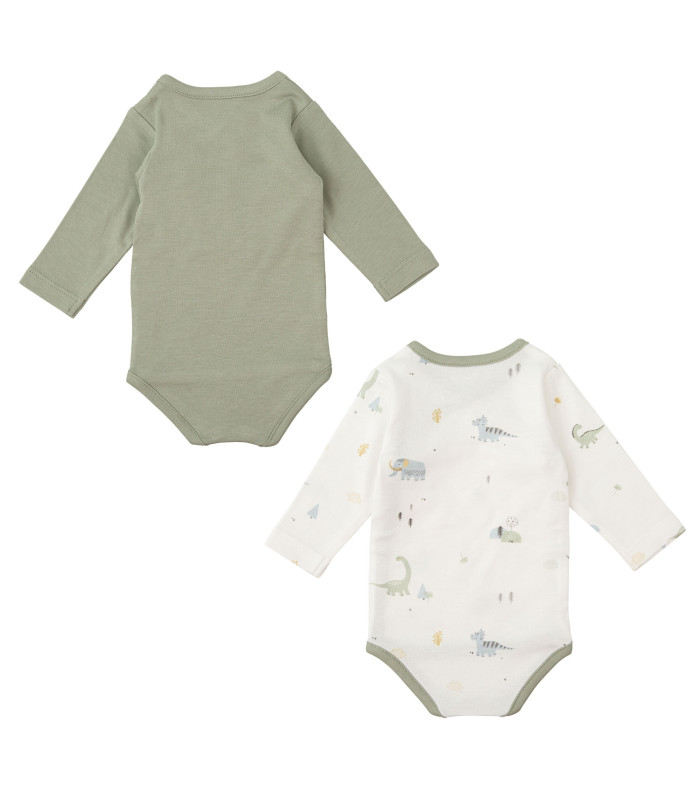 Body bebé manga larga pack 2 0-1 Mes Trex · Bimbidreams