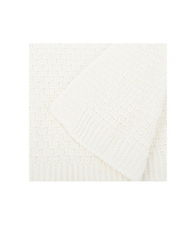 Toquilla Tricot 75X90 Bambu Bam 01 Blanco