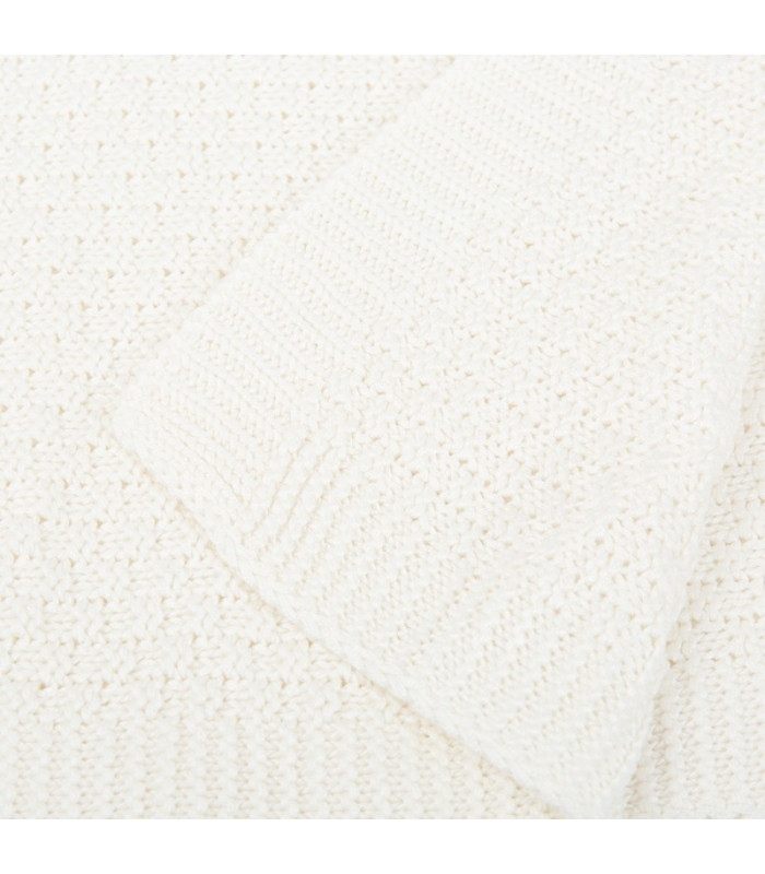 Toquilla Tricot 75X90 Bambu Bam 01 Blanco