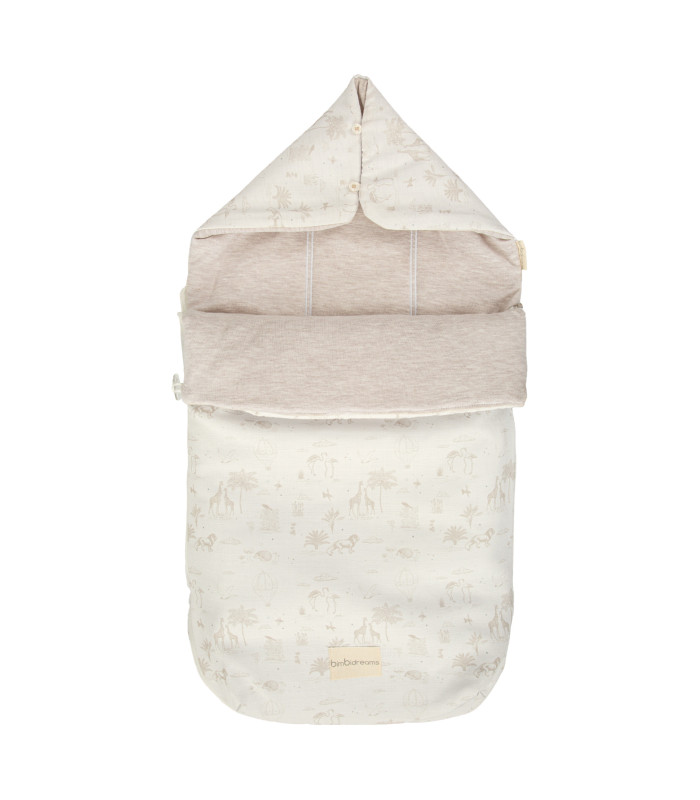 Saco Capazo con Capucha Noé · Bimbidreams