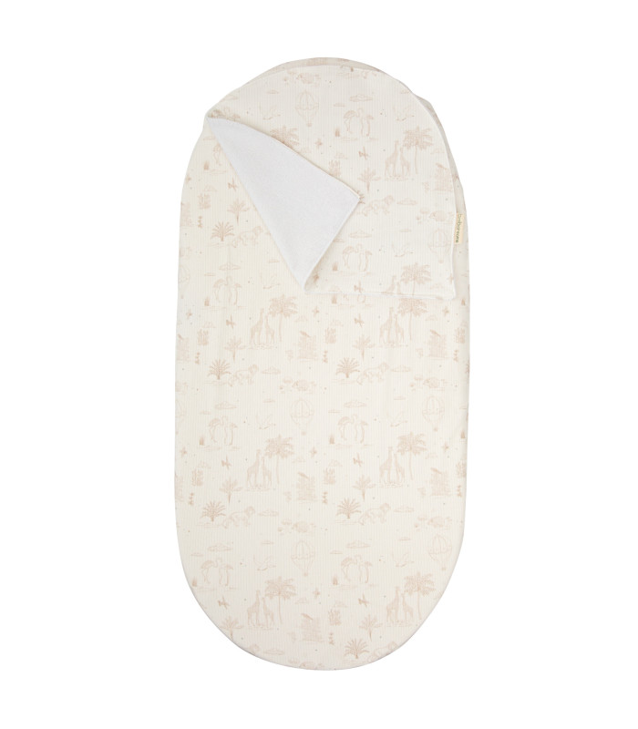 Sábana bajera + Secababas Capazo Noé · Bimbidreams