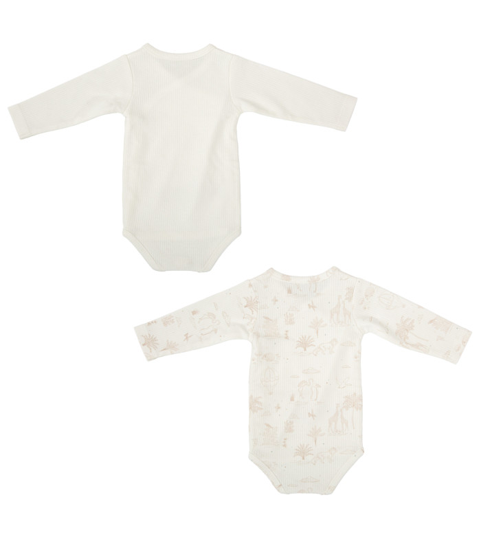 Body bebé manga larga pack 2 0-1 Mes Noé · Bimbidreams