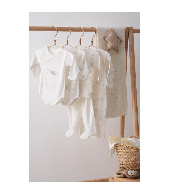 Body bebé manga larga pack 2 0-1 Mes Noé · Bimbidreams