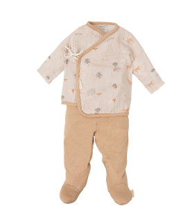 Conjunto jubón y polaina 1-3 Meses Noé · Bimbidreams