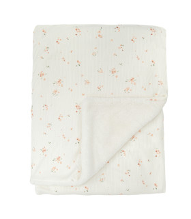 Manta Microfibra Dots Monet B|Rosa 80X110