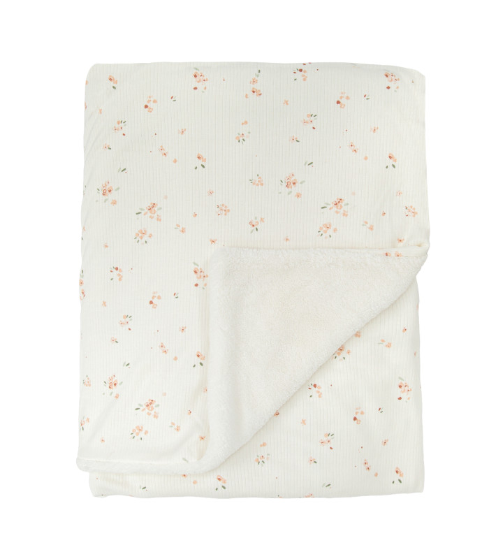 Manta Microfibra Dots Monet B|Rosa 80X110
