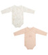 Body bebé manga larga pack 2 0-1 Mes Monet · Bimbidreams