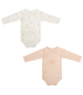 Body bebé manga larga pack 2 0-1 Mes Monet · Bimbidreams