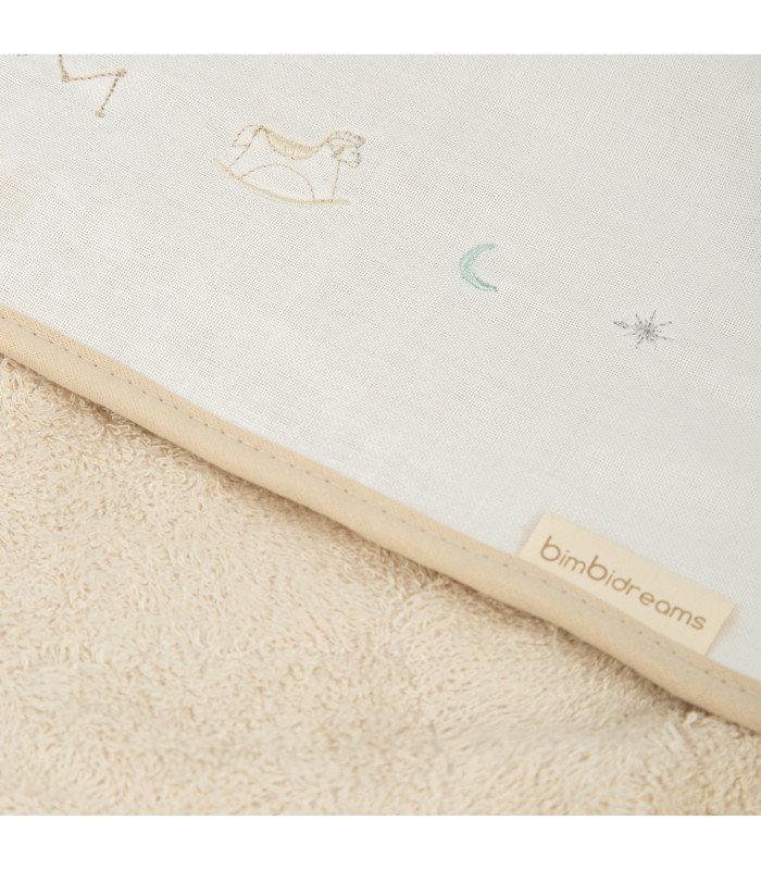 Capa de baño bebé Blue Sky Lino · Bimbidreams