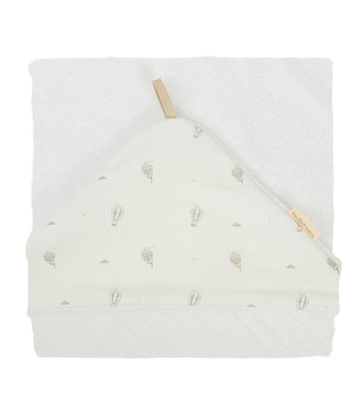 Capa de baño bebé Blue Sky Verde · Bimbidreams