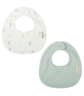 Babero pack 2 Blue Sky · Bimbidreams