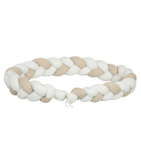 Protector de cuna trenza Blue Sky · Bimbidreams