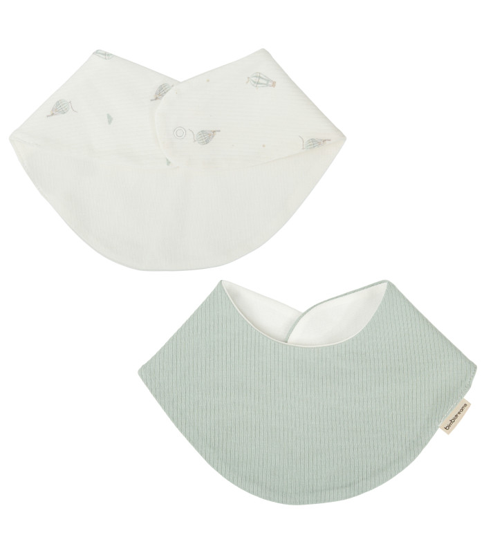 Babero bandana pack 2 Blue Sky · Bimbidreams