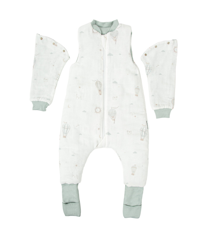 Saco pijama con pies TOG 2.5 Blue Sky · Bimbidreams