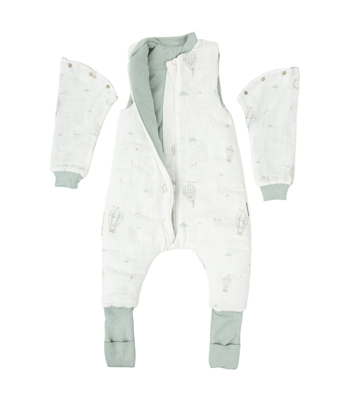 Saco pijama con pies TOG 2.5 Blue Sky · Bimbidreams