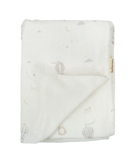 Manta Microfibra Dots Blue Sky · Bimbidreams