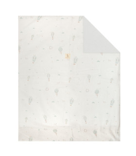 Funda nórdica Minicuna + relleno Blue Sky · Bimbidreams